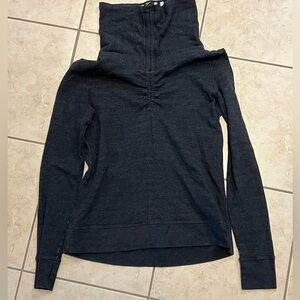 Lululemon reversible cowl neck sweater